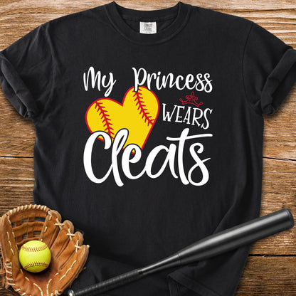 Softball Princess Mom - HomeRun PrintsComfort Colors