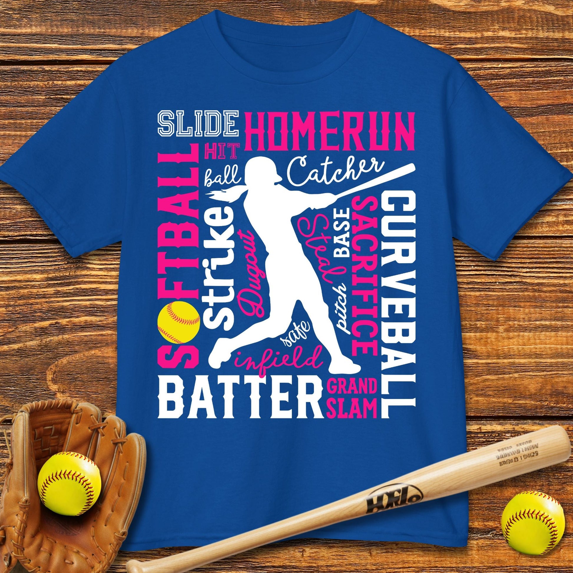 Softball Strike Kids T-shirt - HomeRun PrintsKids clothes