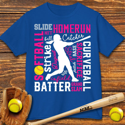 Softball Strike Kids T-shirt - HomeRun PrintsKids clothes