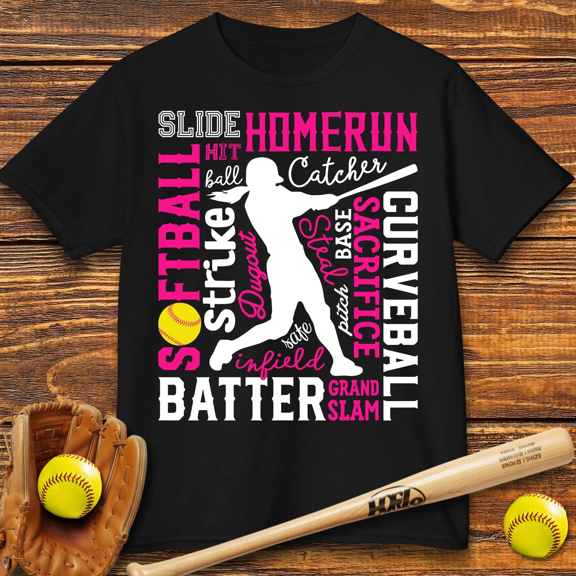 Softball Strike Kids T-shirt - HomeRun PrintsKids clothes