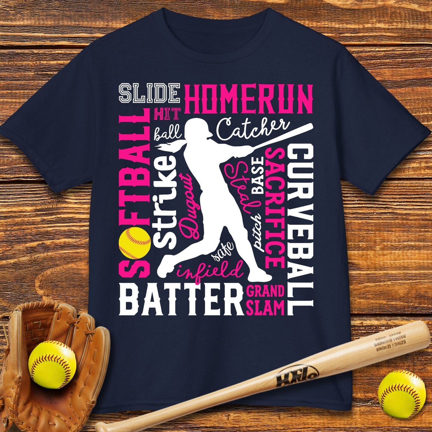 Softball Strike Kids T-shirt - HomeRun PrintsKids clothes