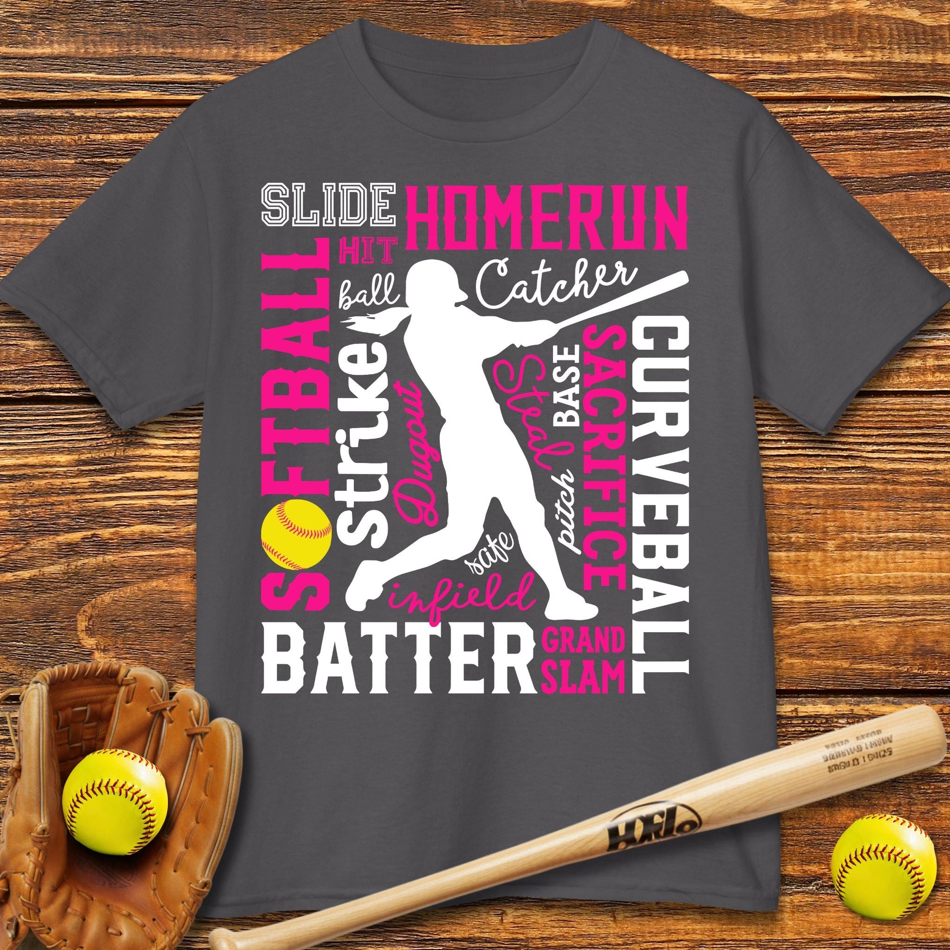 Softball Strike Kids T-shirt - HomeRun PrintsKids clothes