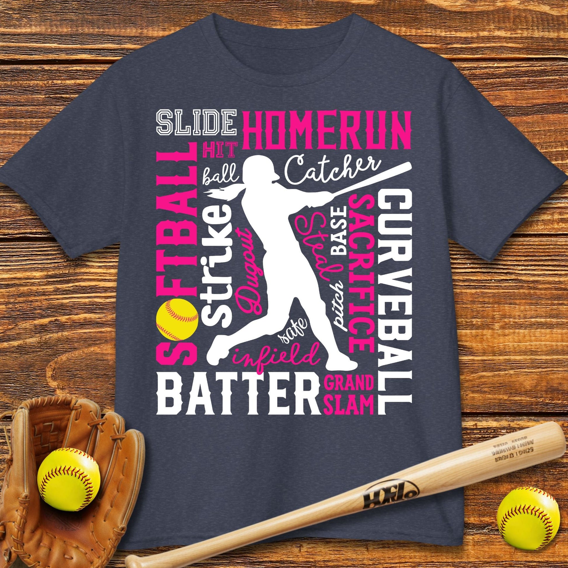 Softball Strike Kids T-shirt - HomeRun PrintsKids clothes