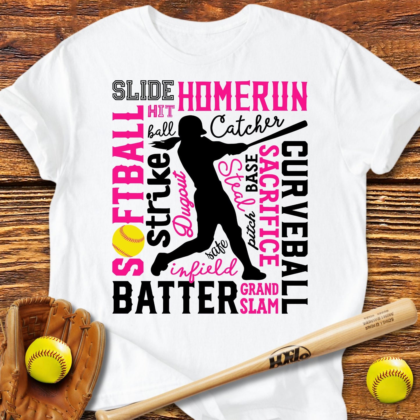 Softball Strike T-Shirt - HomeRun PrintsT-Shirt