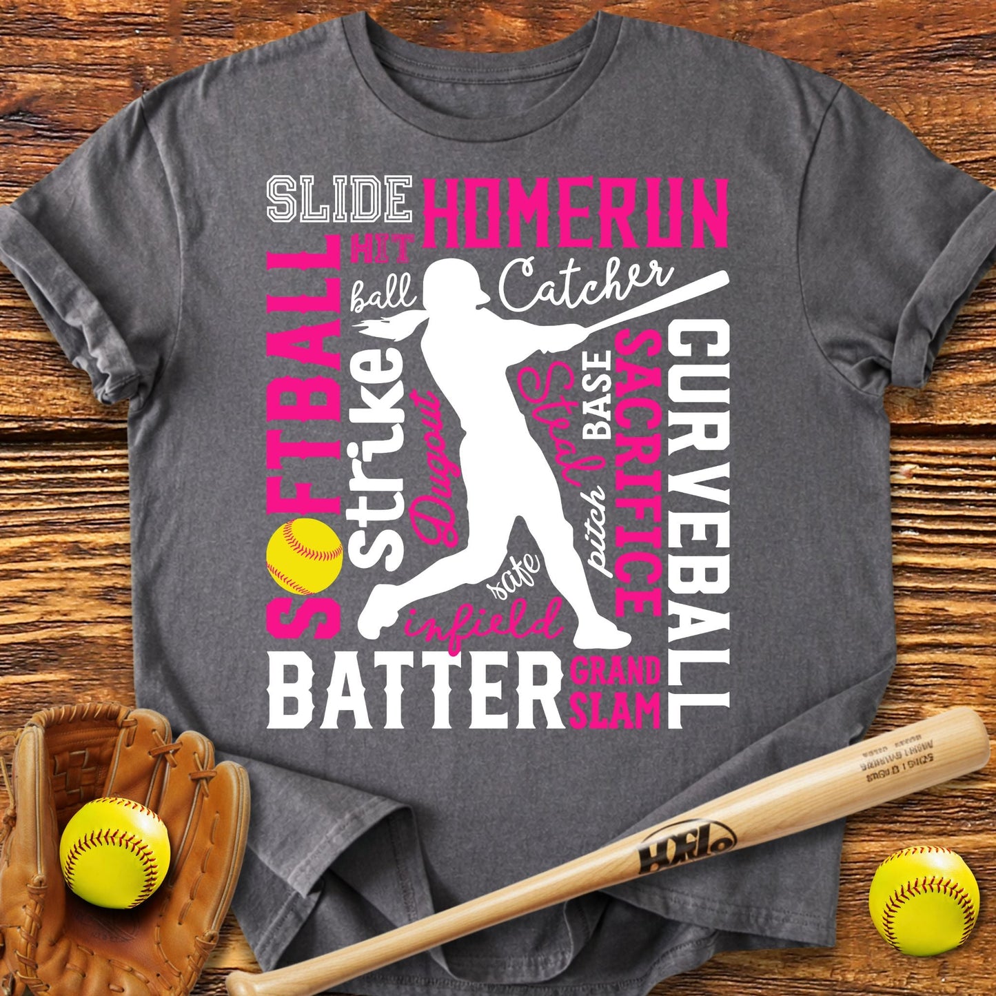 Softball Strike T-Shirt - HomeRun PrintsT-Shirt
