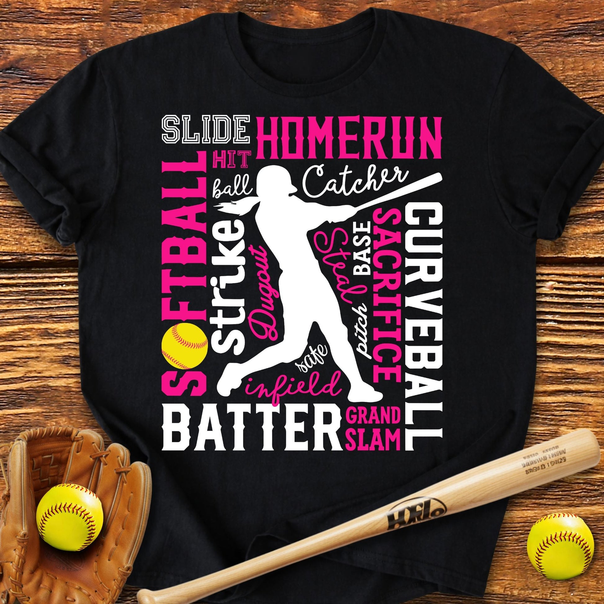 Softball Strike T-Shirt - HomeRun PrintsT-Shirt