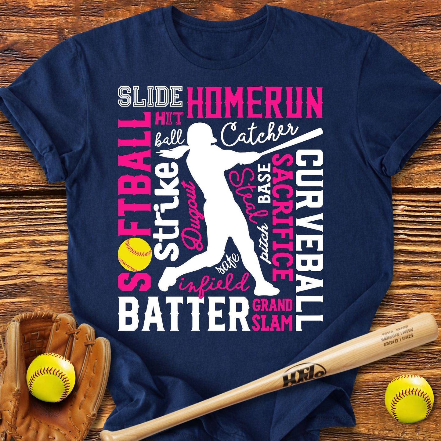Softball Strike T-Shirt - HomeRun PrintsT-Shirt