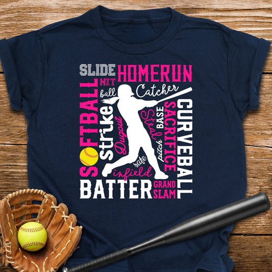 Softball Strike Youth Tee - HomeRun PrintsKids clothes