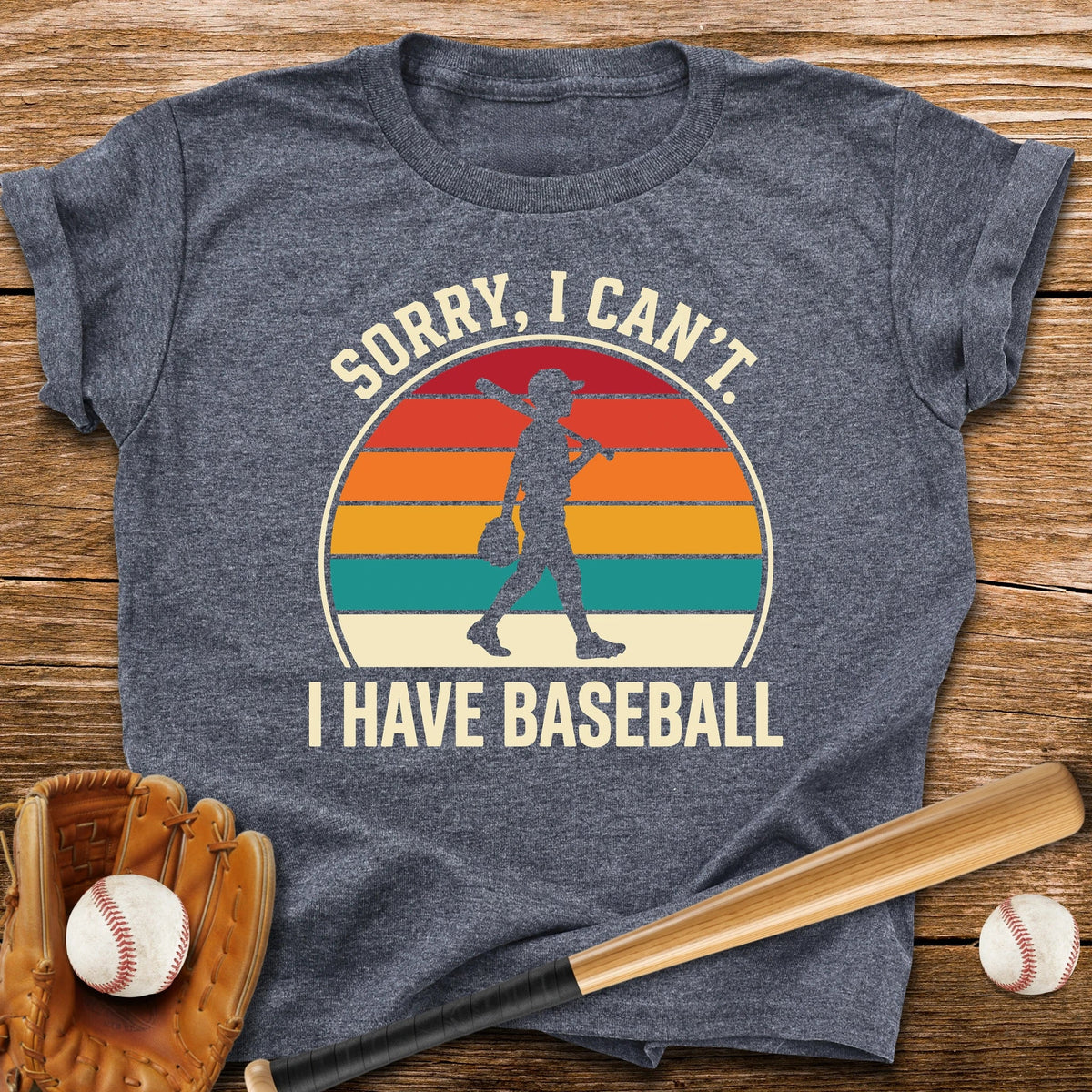 Sorry I Can't I Have Baseball Youth Tee - HomeRun PrintsKids clothes