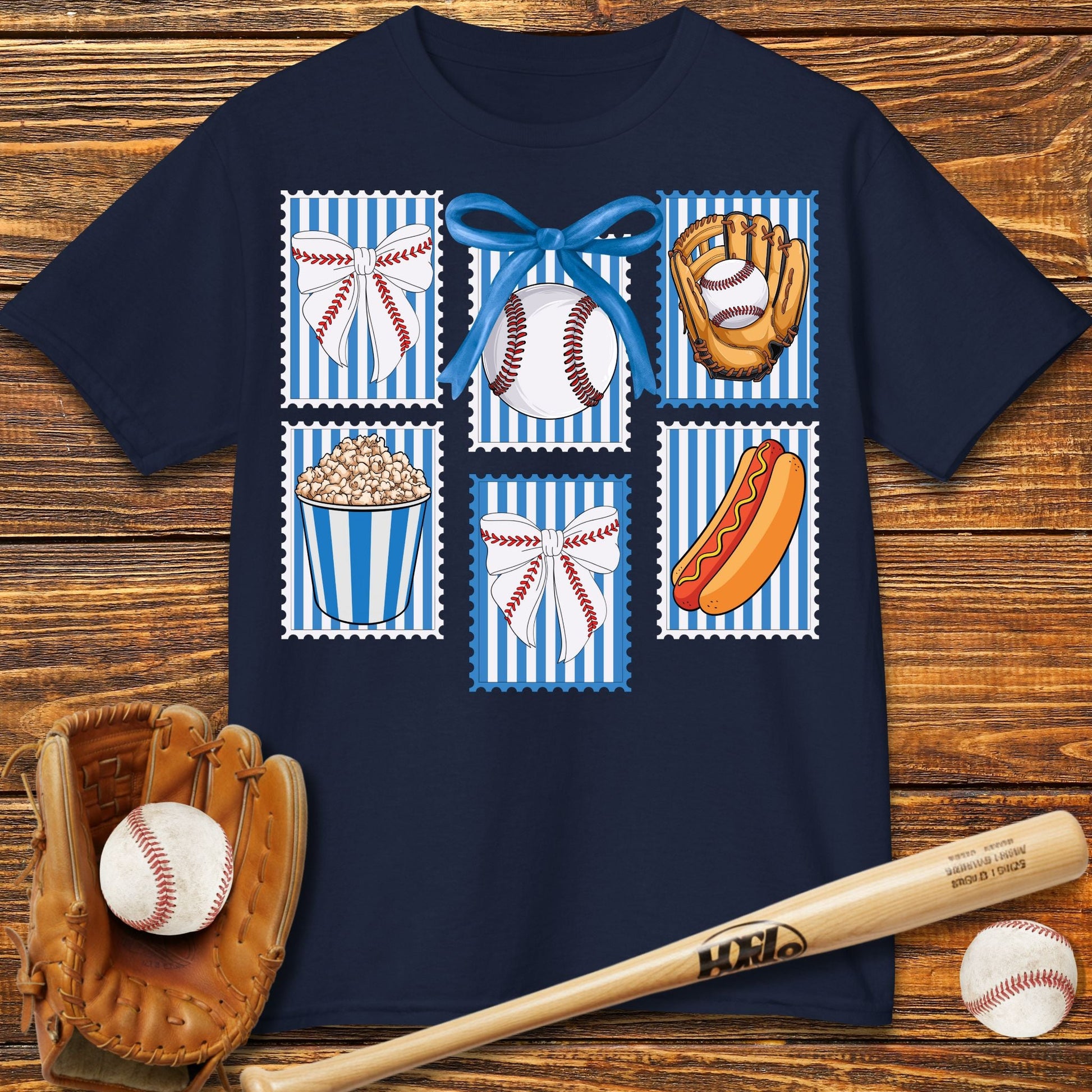 Stamps Coquette Bow Kids T-Shirt - HomeRun PrintsKids clothes