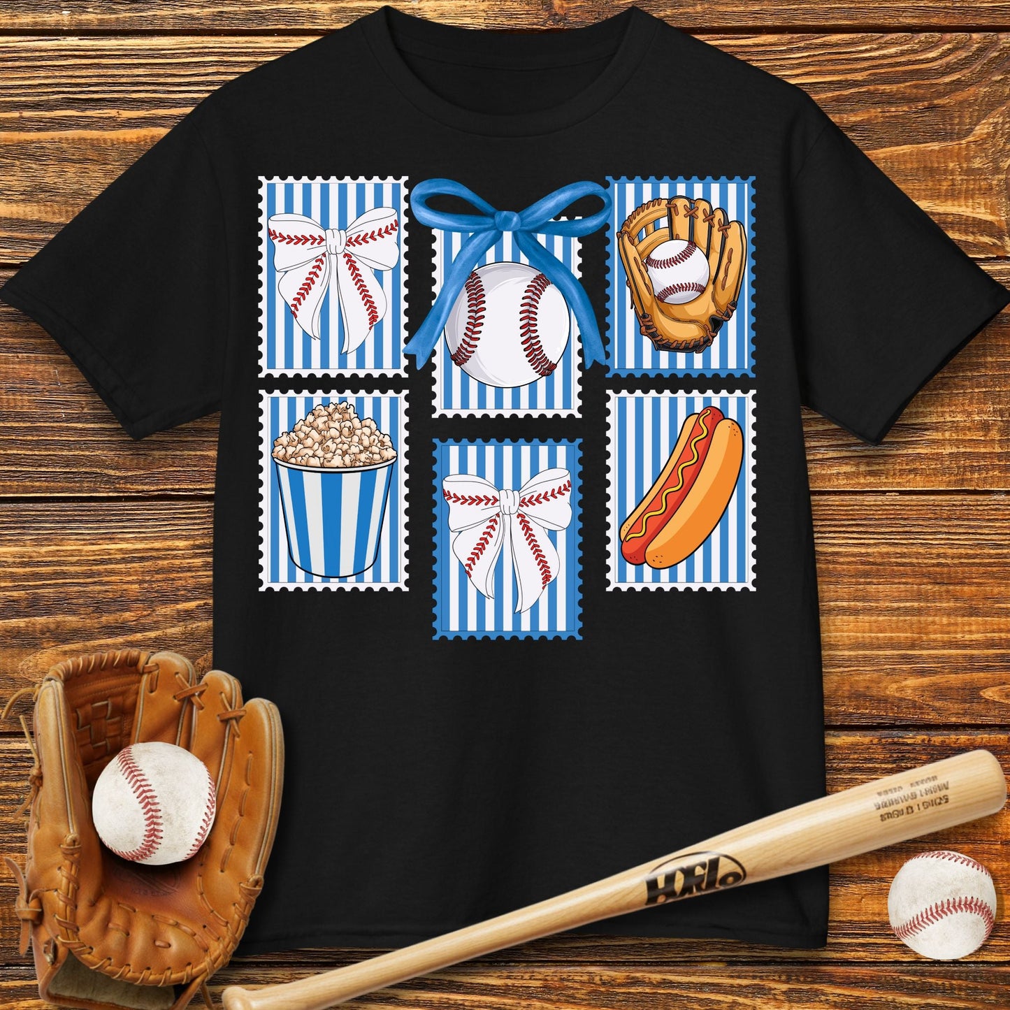 Stamps Coquette Bow Kids T-Shirt - HomeRun PrintsKids clothes