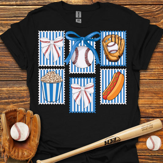 Stamps Coquette Bow T-Shirt - HomeRun PrintsT-Shirt