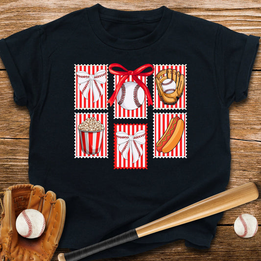 Stamps Coquette Bow Youth Tee - HomeRun PrintsKids clothes