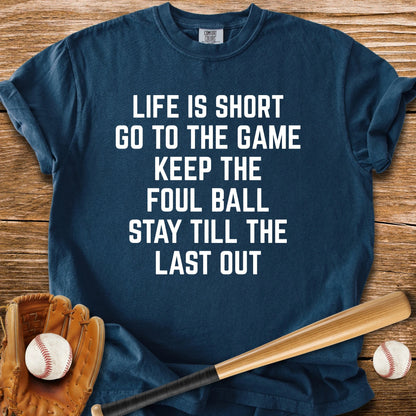 Stay Till The Last Out - HomeRun PrintsComfort Colors