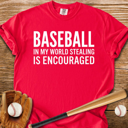 Stealing Bases Encouraged - HomeRun PrintsComfort Colors