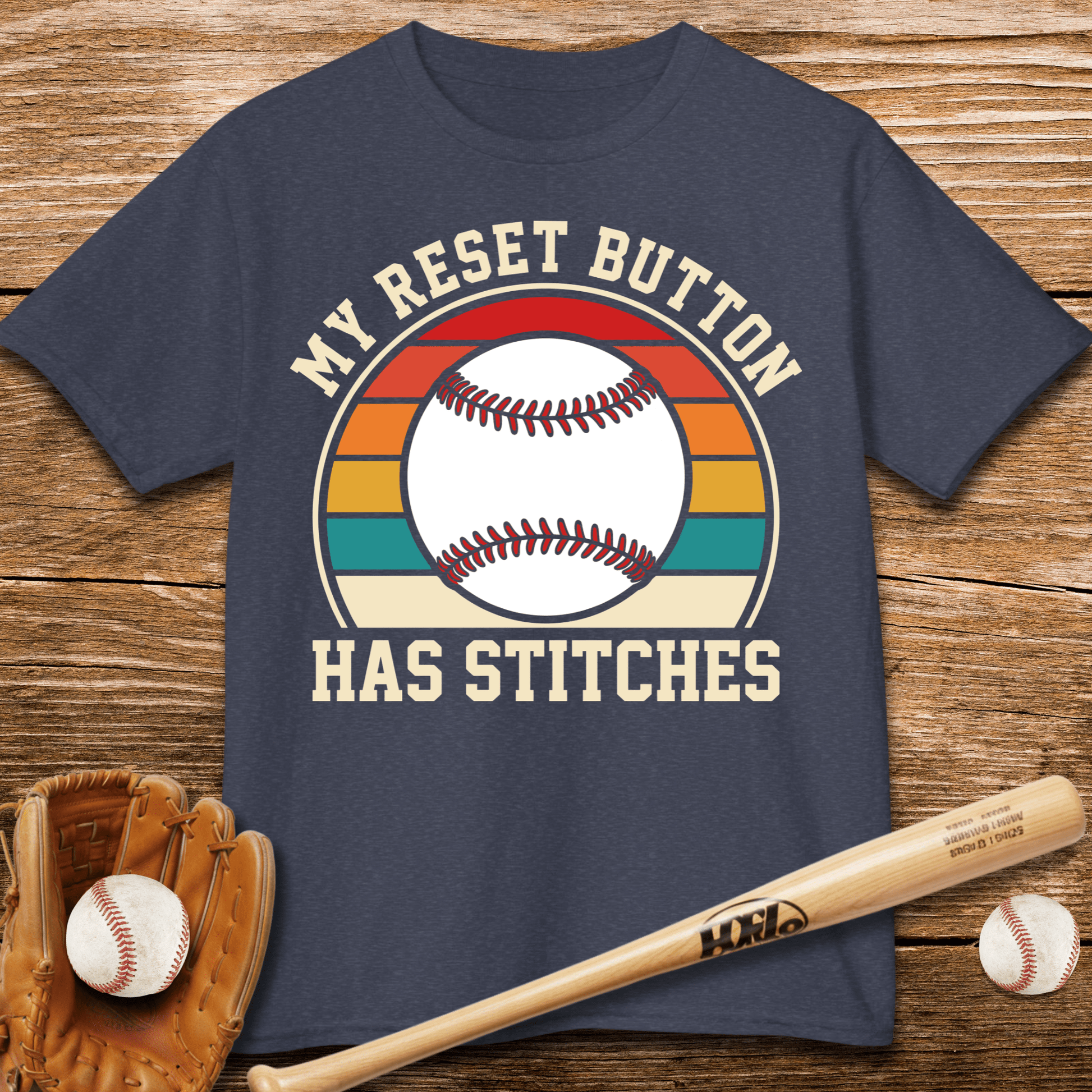 Stitches Reset My Mind Kids T-shirt - HomeRun PrintsKids clothes