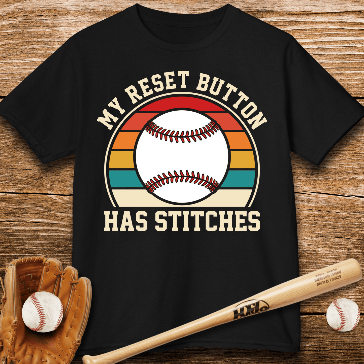 Stitches Reset My Mind Kids T-shirt - HomeRun PrintsKids clothes