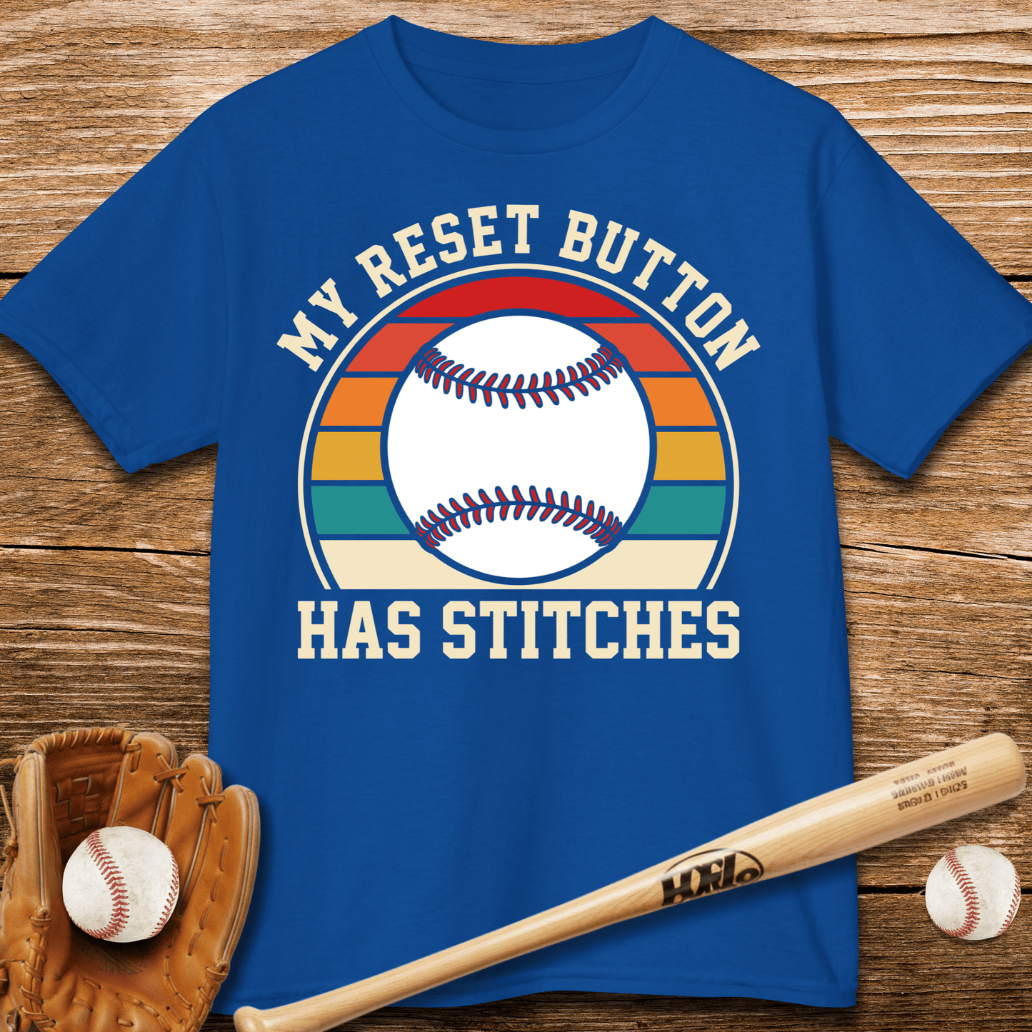Stitches Reset My Mind Kids T-shirt - HomeRun PrintsKids clothes