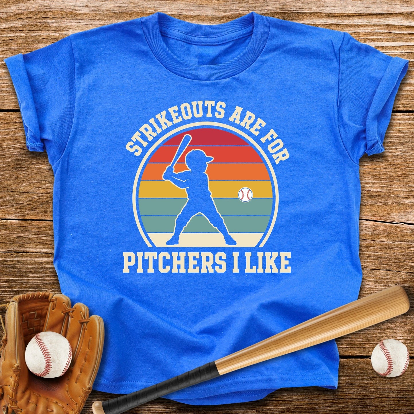 Strikeouts Are For Pitchers I Like Youth Tee - HomeRun PrintsKids clothes