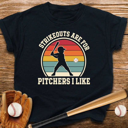 Strikeouts Are For Pitchers I Like Youth Tee - HomeRun PrintsKids clothes