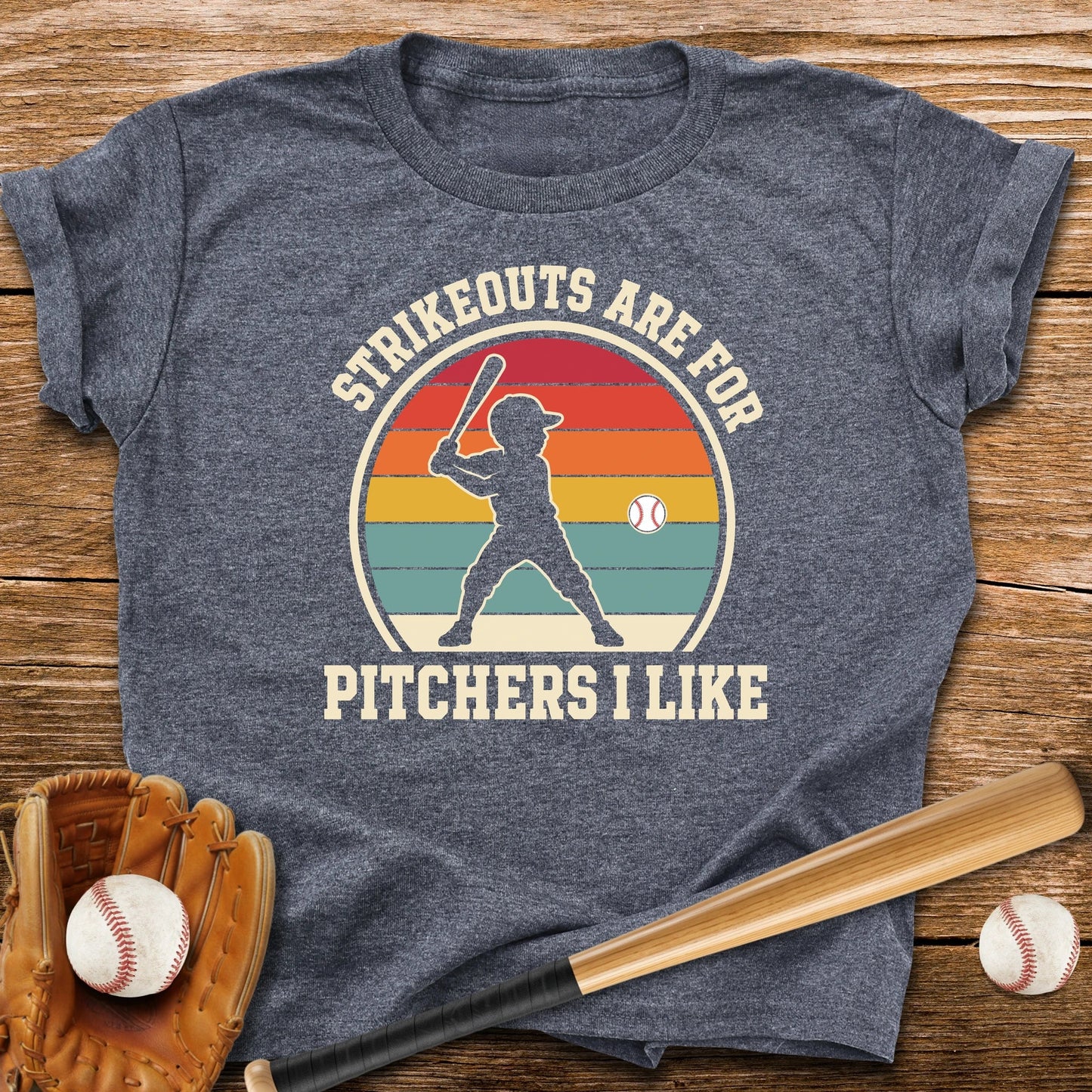 Strikeouts Are For Pitchers I Like Youth Tee - HomeRun PrintsKids clothes