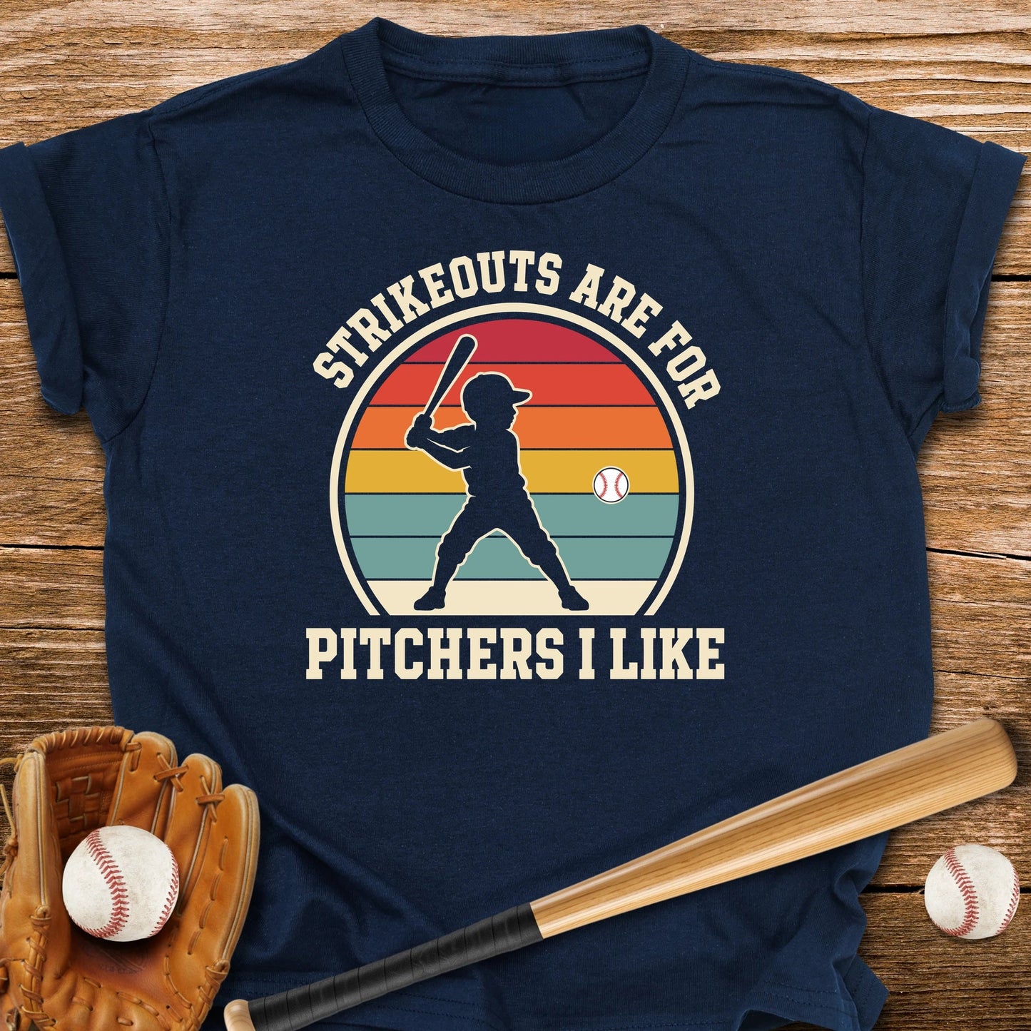 Strikeouts Are For Pitchers I Like Youth Tee - HomeRun PrintsKids clothes