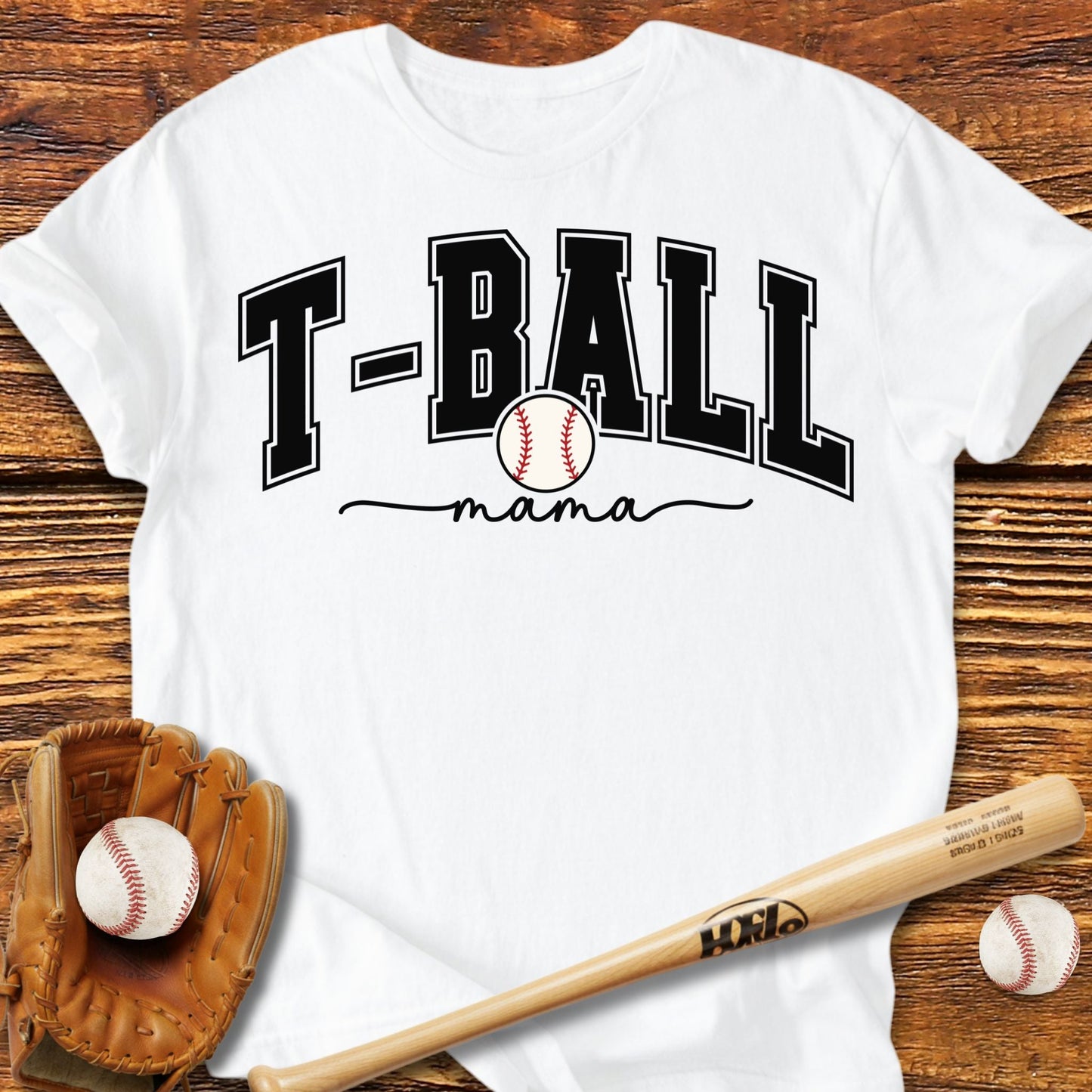 T - ball Mama T-Shirt - HomeRun PrintsT-Shirt