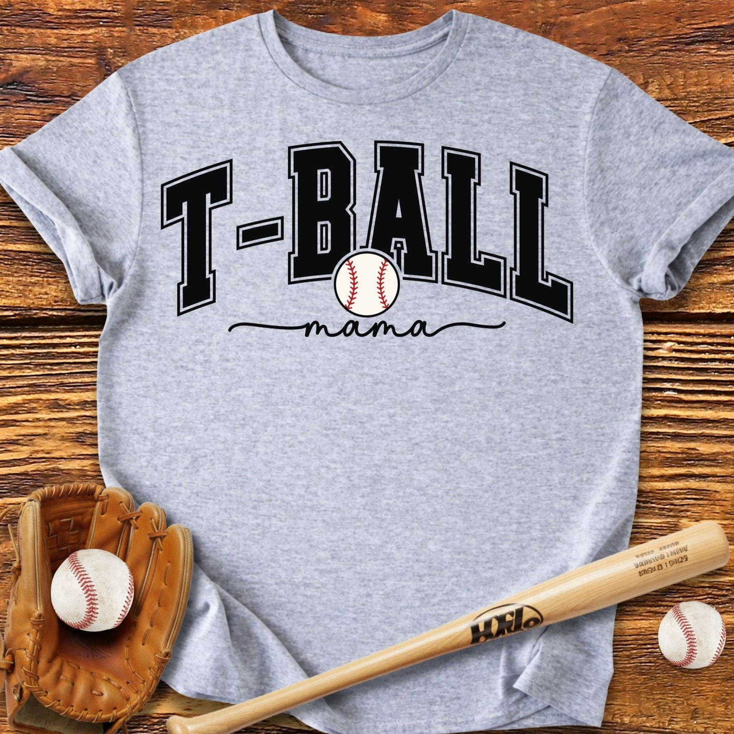 T - ball Mama T-Shirt - HomeRun PrintsT-Shirt