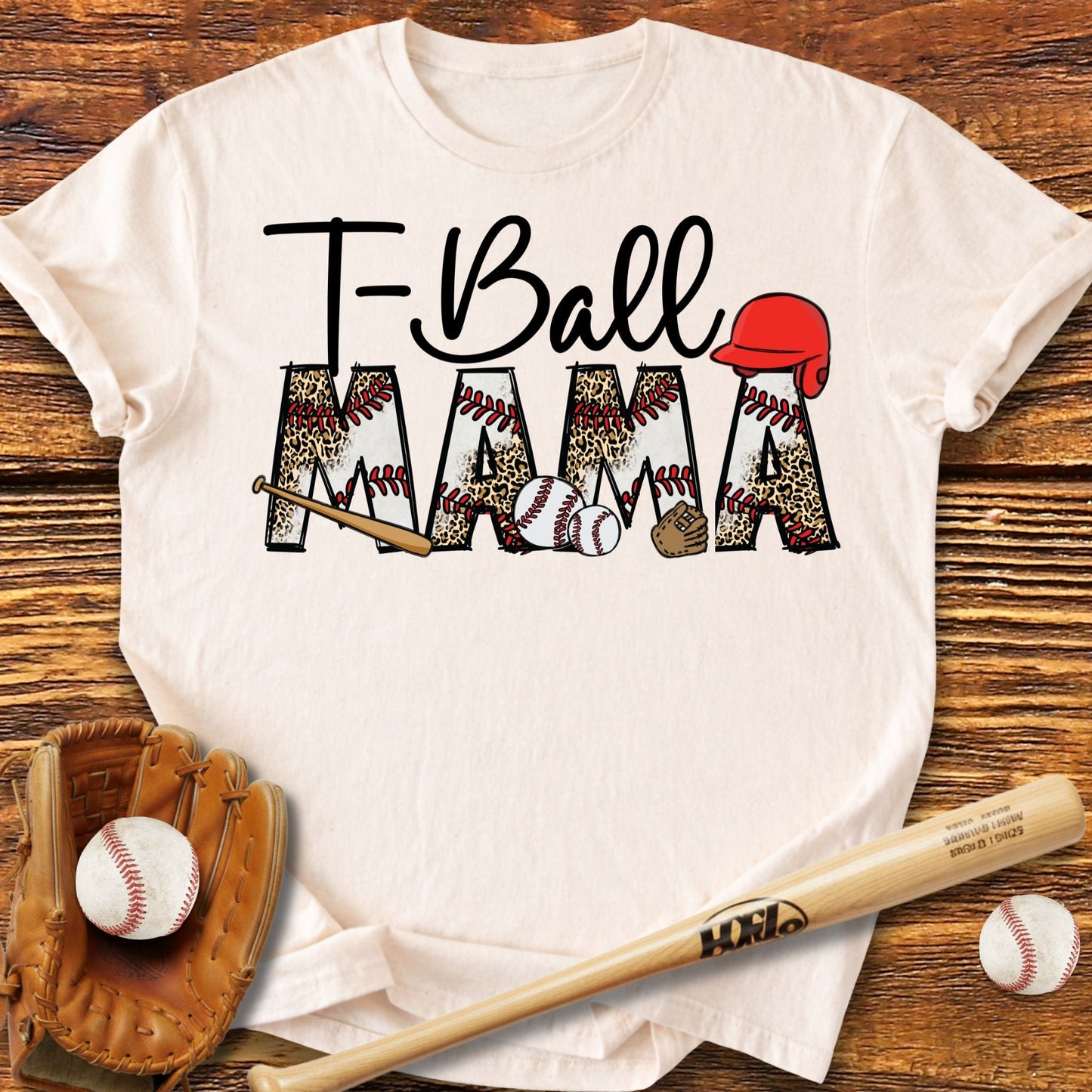 T - ball Mama T-Shirt - HomeRun PrintsT-Shirt