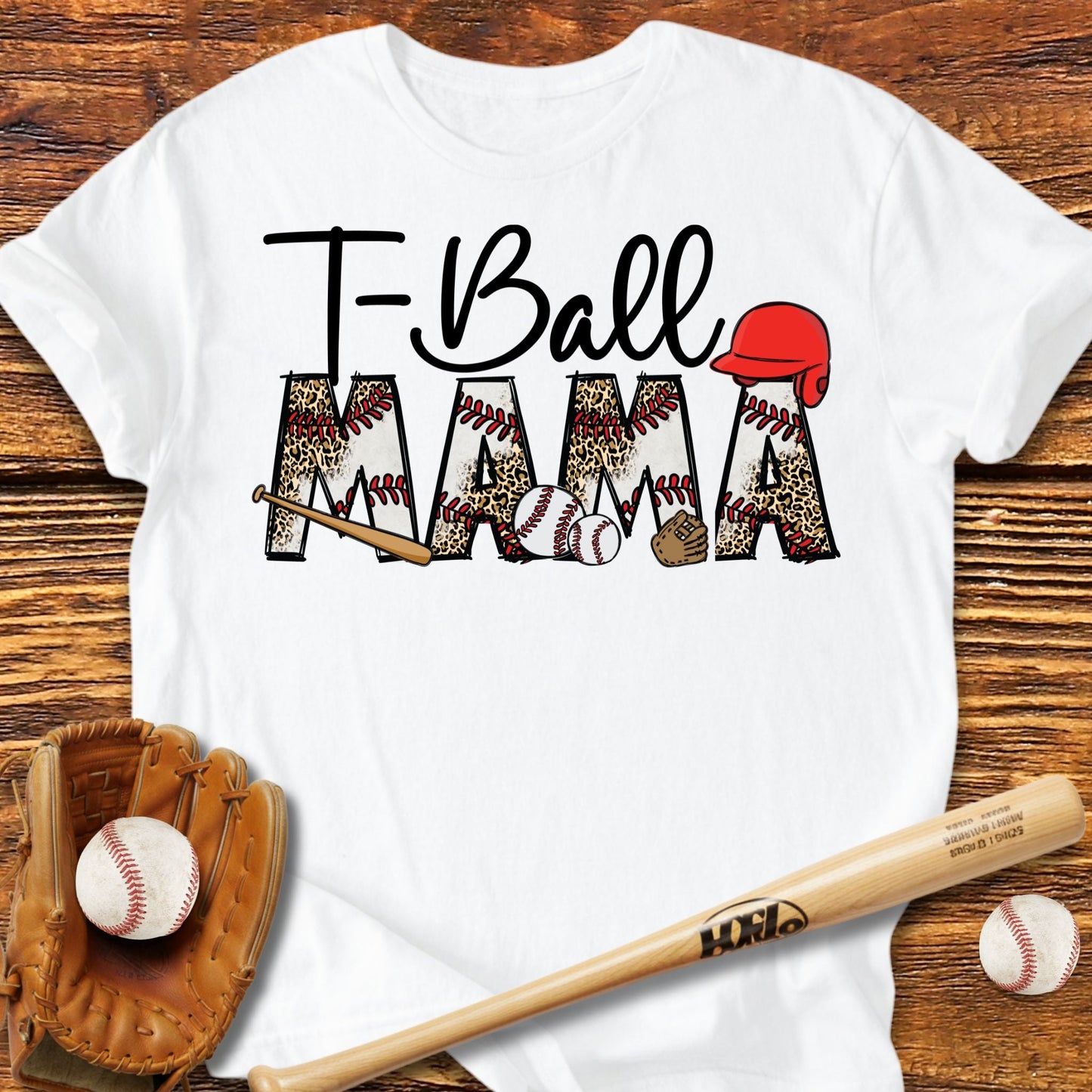 T - ball Mama T-Shirt - HomeRun PrintsT-Shirt