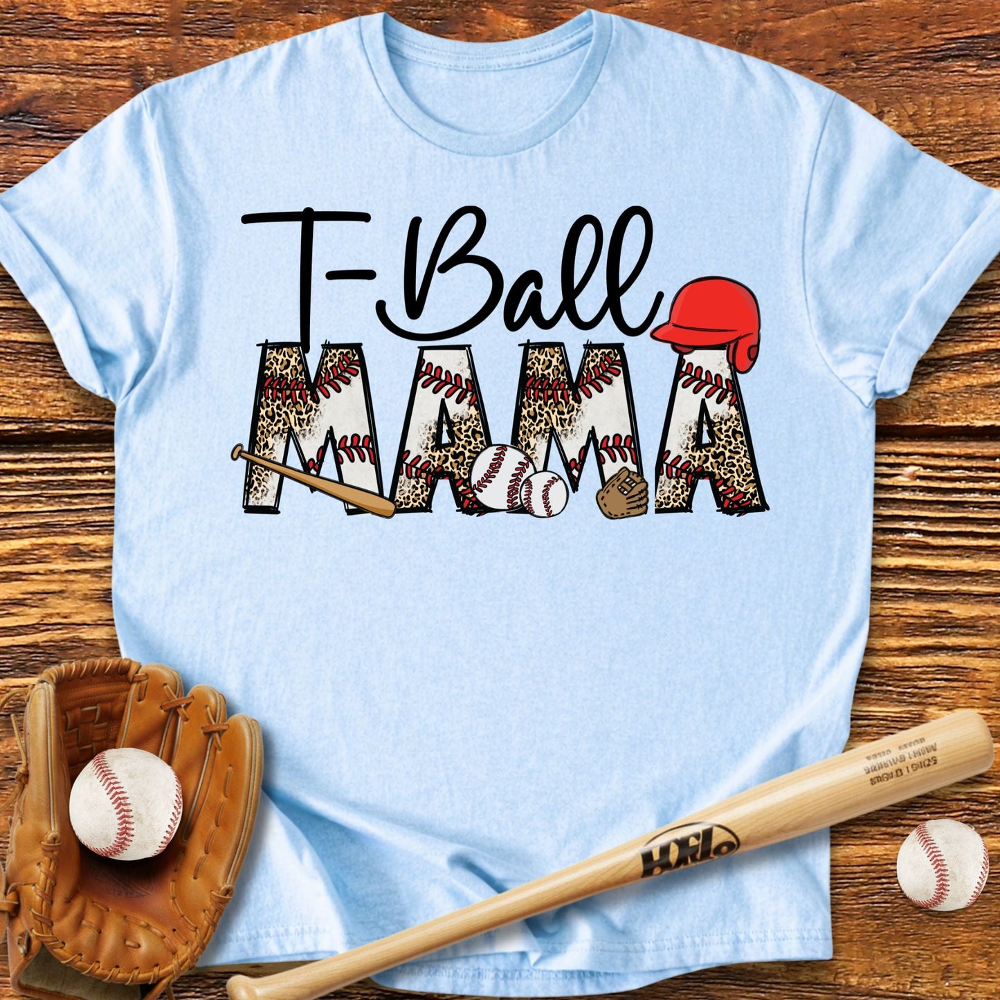 T - ball Mama T-Shirt - HomeRun PrintsT-Shirt