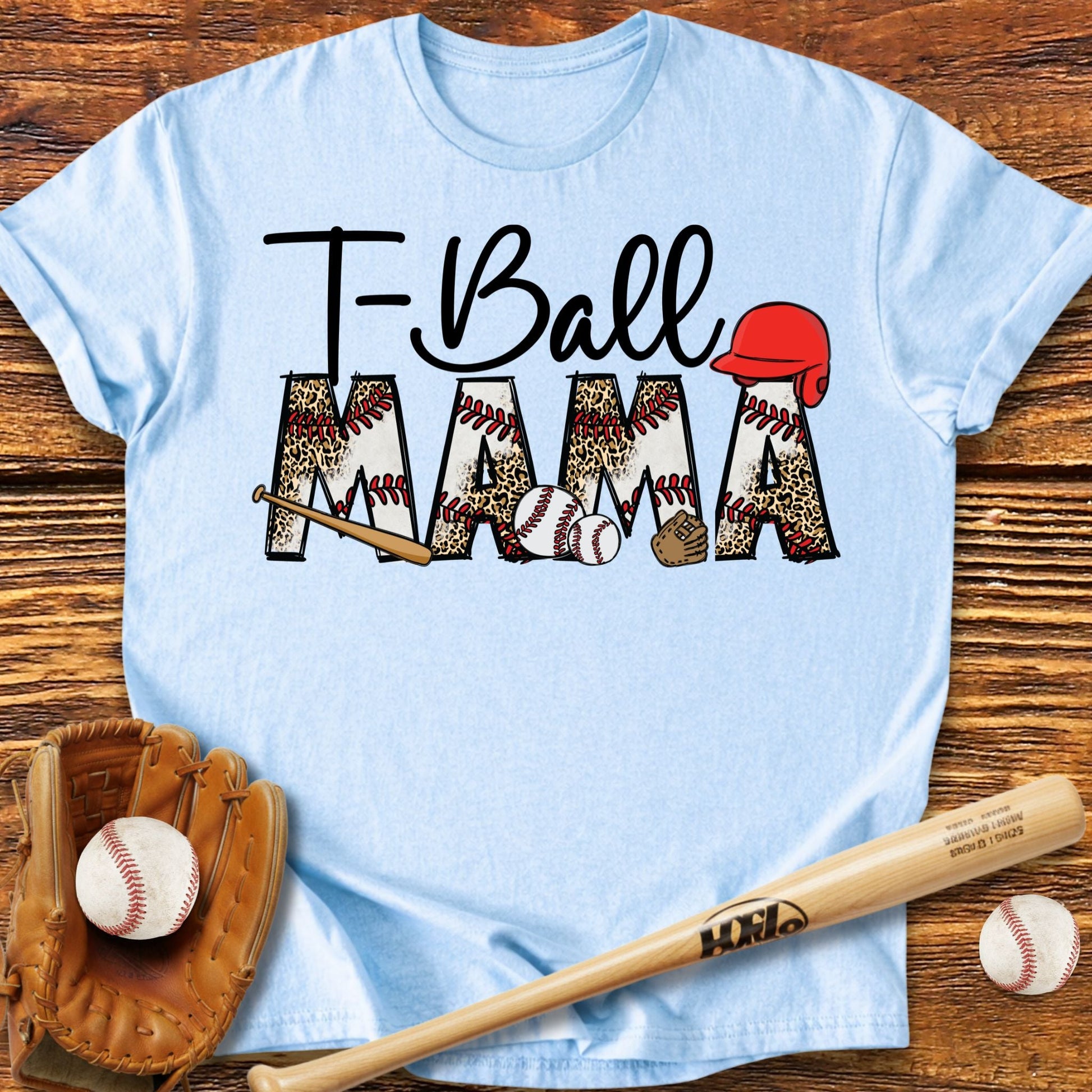 T - ball Mama T-Shirt - HomeRun PrintsT-Shirt