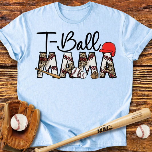 T - ball Mama T-Shirt - HomeRun PrintsT-Shirt