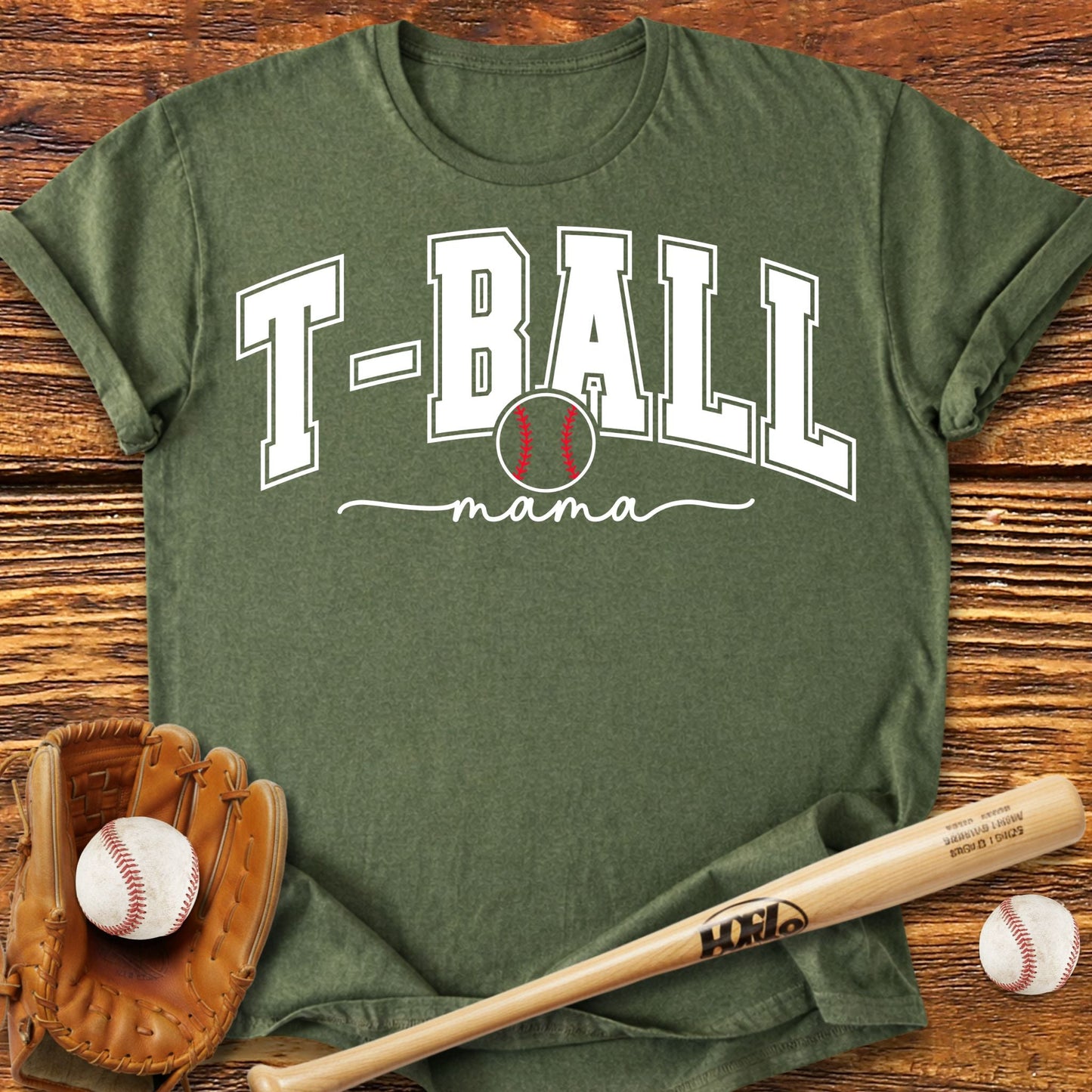 T - ball Mama T-Shirt - HomeRun PrintsT-Shirt