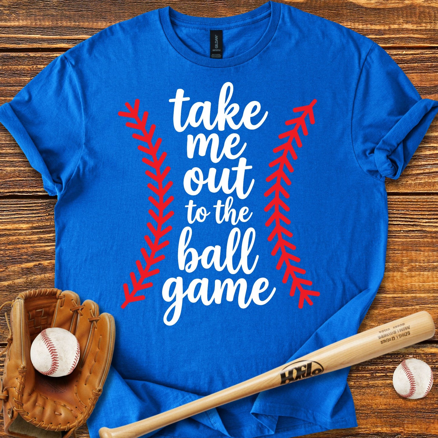 Take Me Out Ball Game T-Shirt - HomeRun PrintsT-Shirt