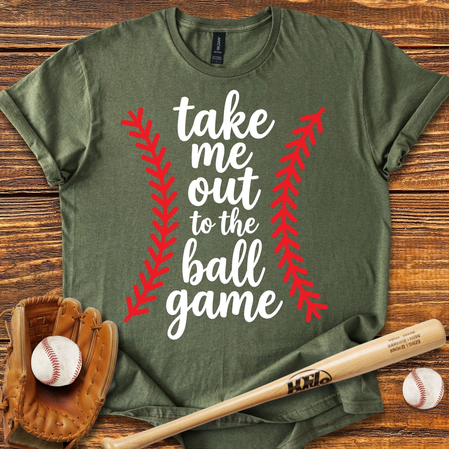 Take Me Out Ball Game T-Shirt - HomeRun PrintsT-Shirt