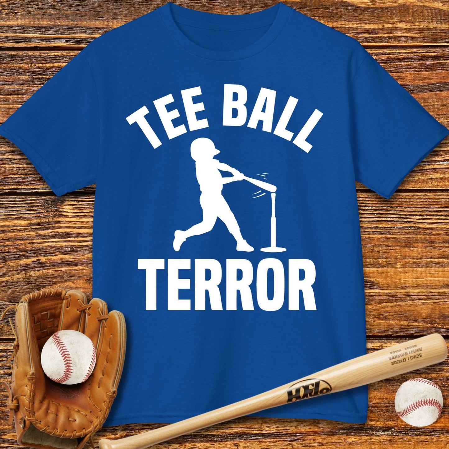 Tee Ball Terror Kids T-shirt - HomeRun PrintsKids clothes