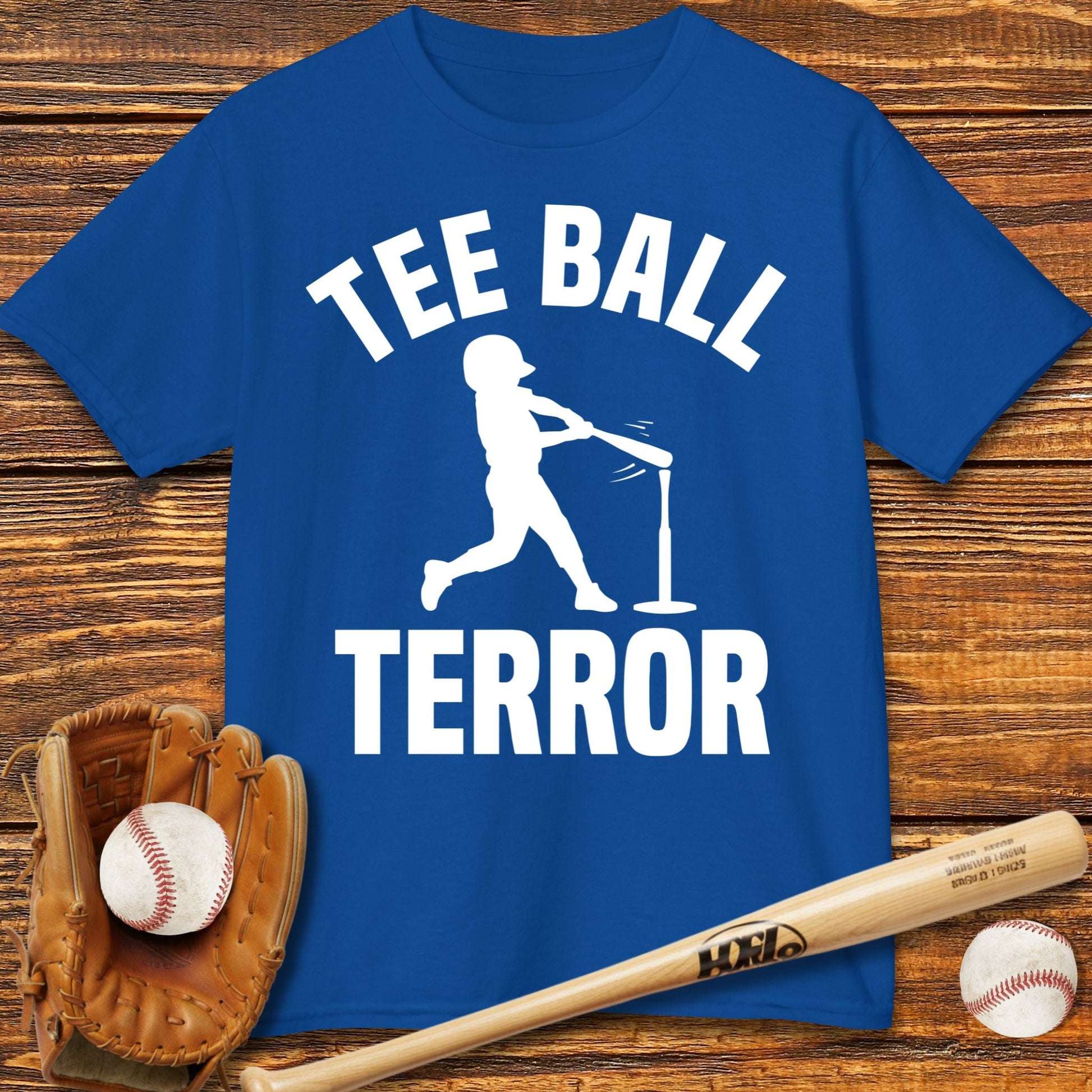 Tee Ball Terror Kids T-shirt - HomeRun PrintsKids clothes