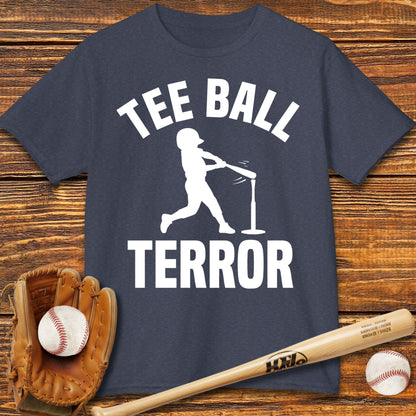 Tee Ball Terror Kids T-shirt - HomeRun PrintsKids clothes