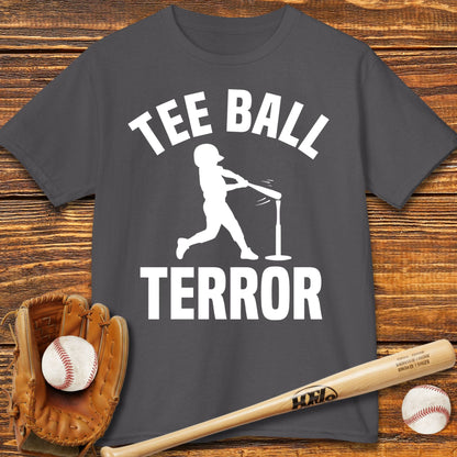 Tee Ball Terror Kids T-shirt - HomeRun PrintsKids clothes