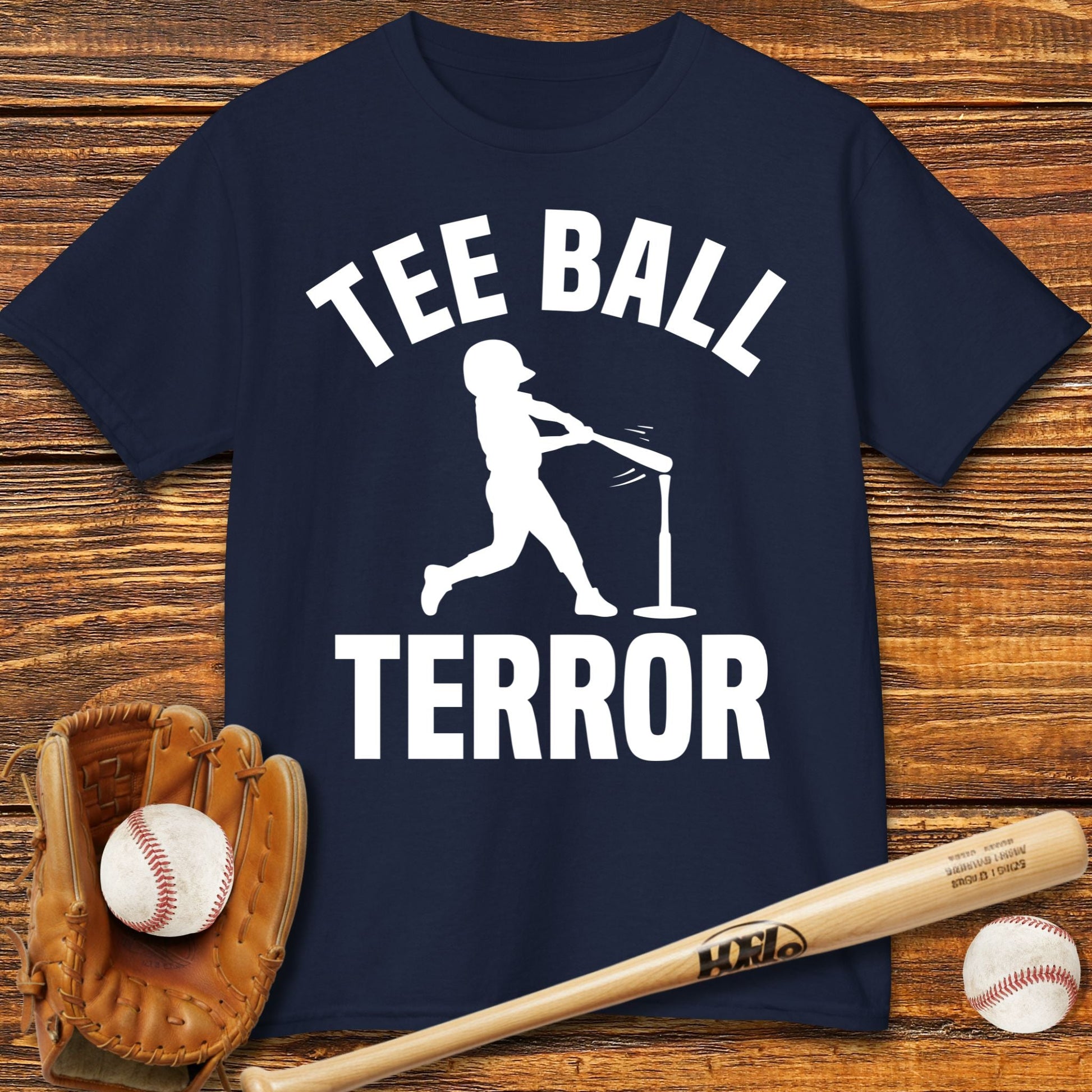 Tee Ball Terror Kids T-shirt - HomeRun PrintsKids clothes