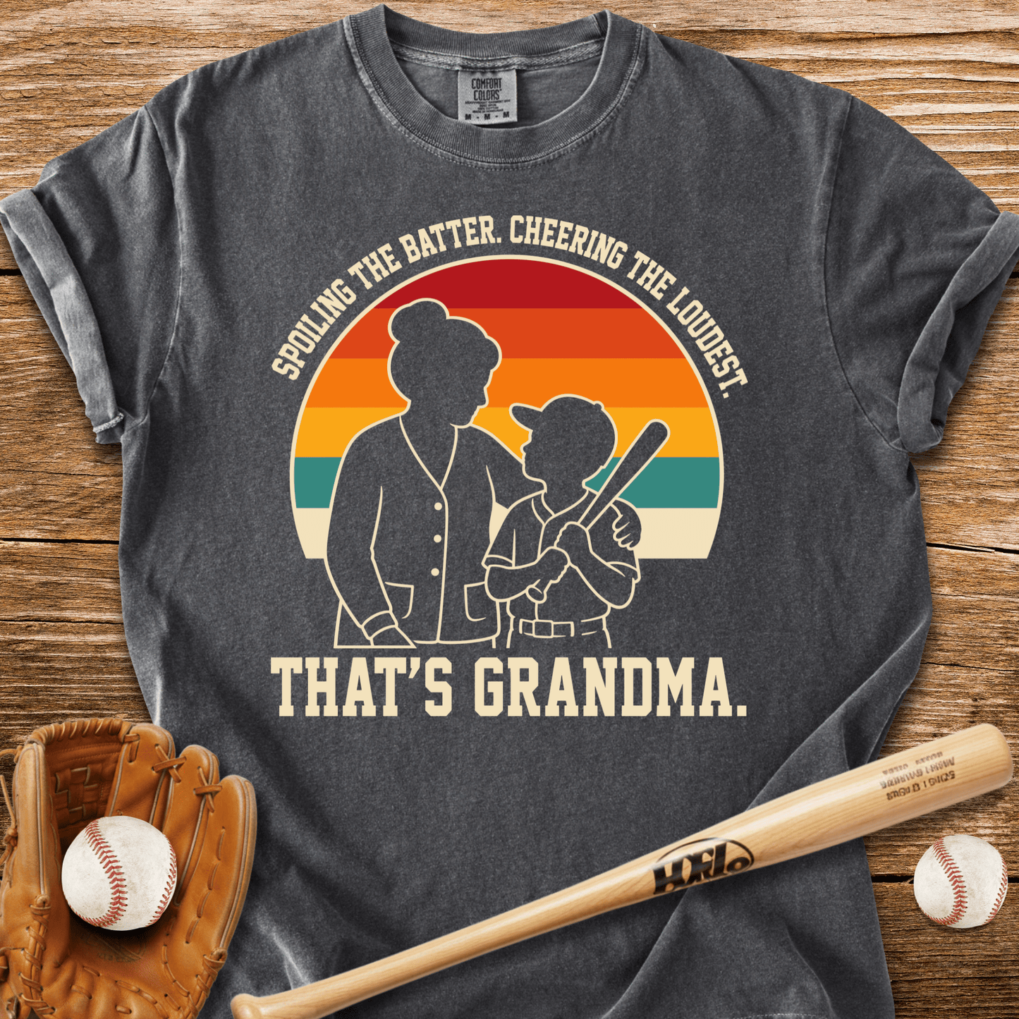 That's Grandma Baseball T-Shirt - HomeRun PrintsComfort Colors