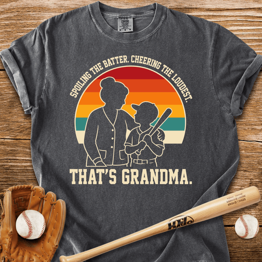 That's Grandma Baseball T-Shirt - HomeRun PrintsComfort Colors