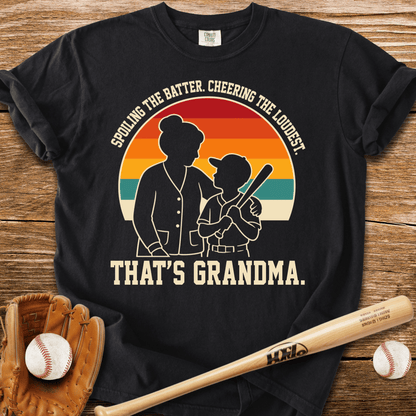 That's Grandma Baseball T-Shirt - HomeRun PrintsComfort Colors