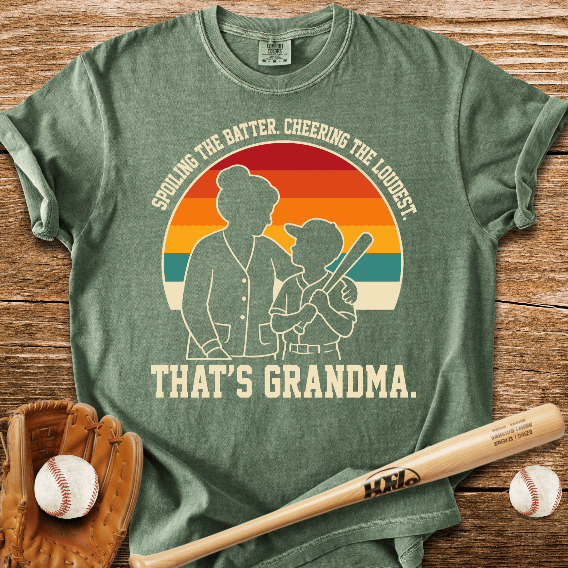That's Grandma Baseball T-Shirt - HomeRun PrintsComfort Colors