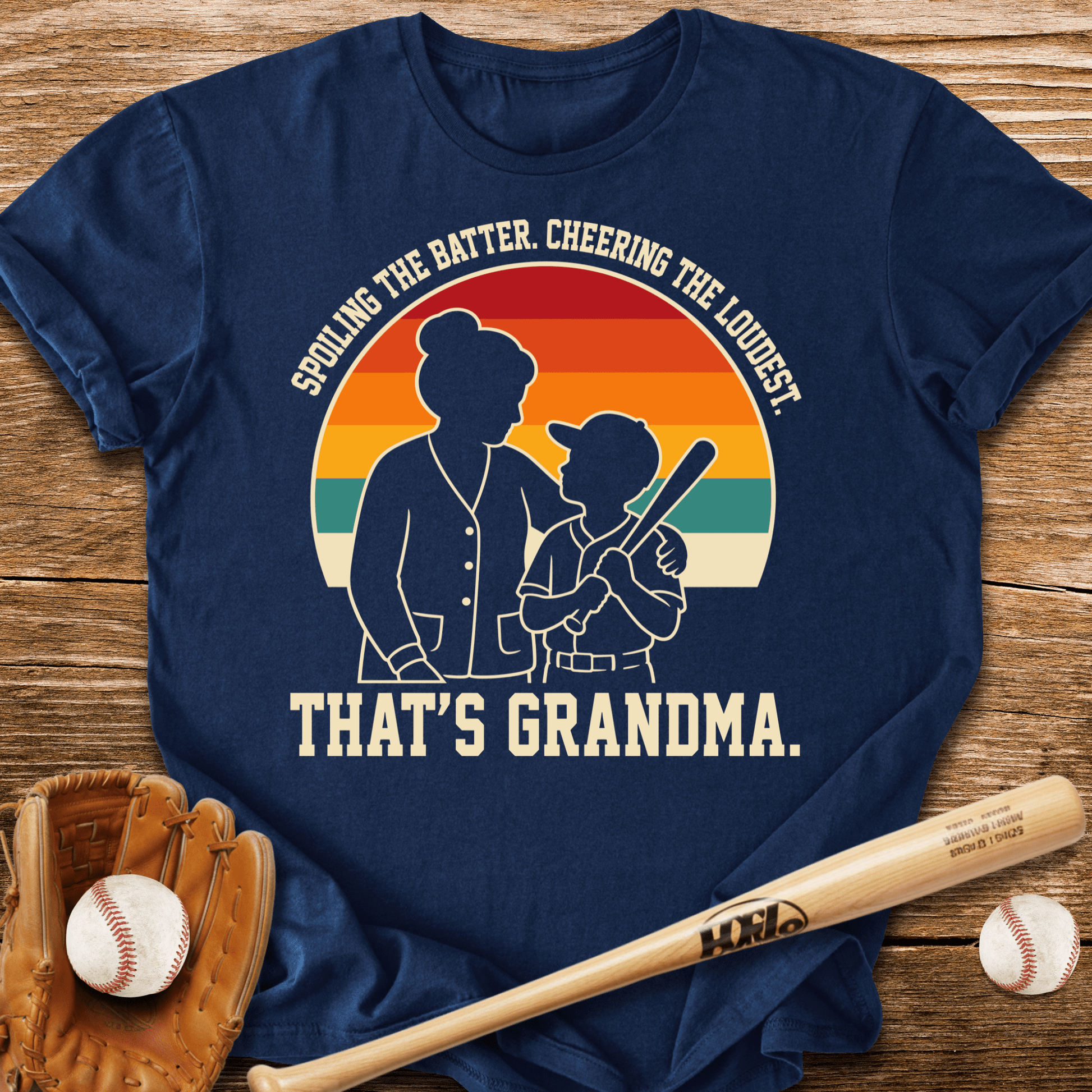 That's Grandma Baseball T-Shirt - HomeRun PrintsT-Shirt