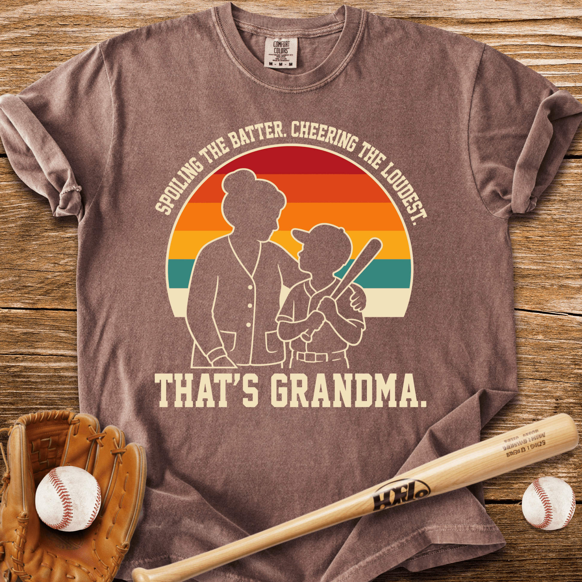 That's Grandma Baseball T-Shirt - HomeRun PrintsComfort Colors