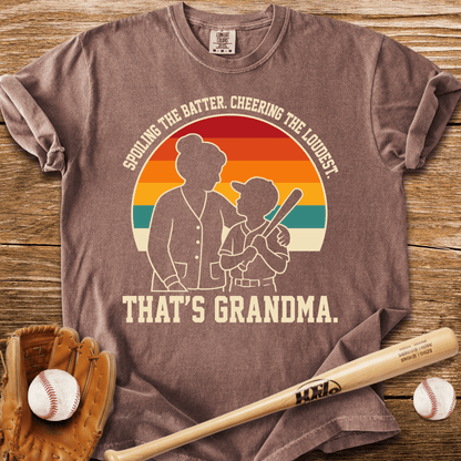 That's Grandma Baseball T-Shirt - HomeRun PrintsComfort Colors