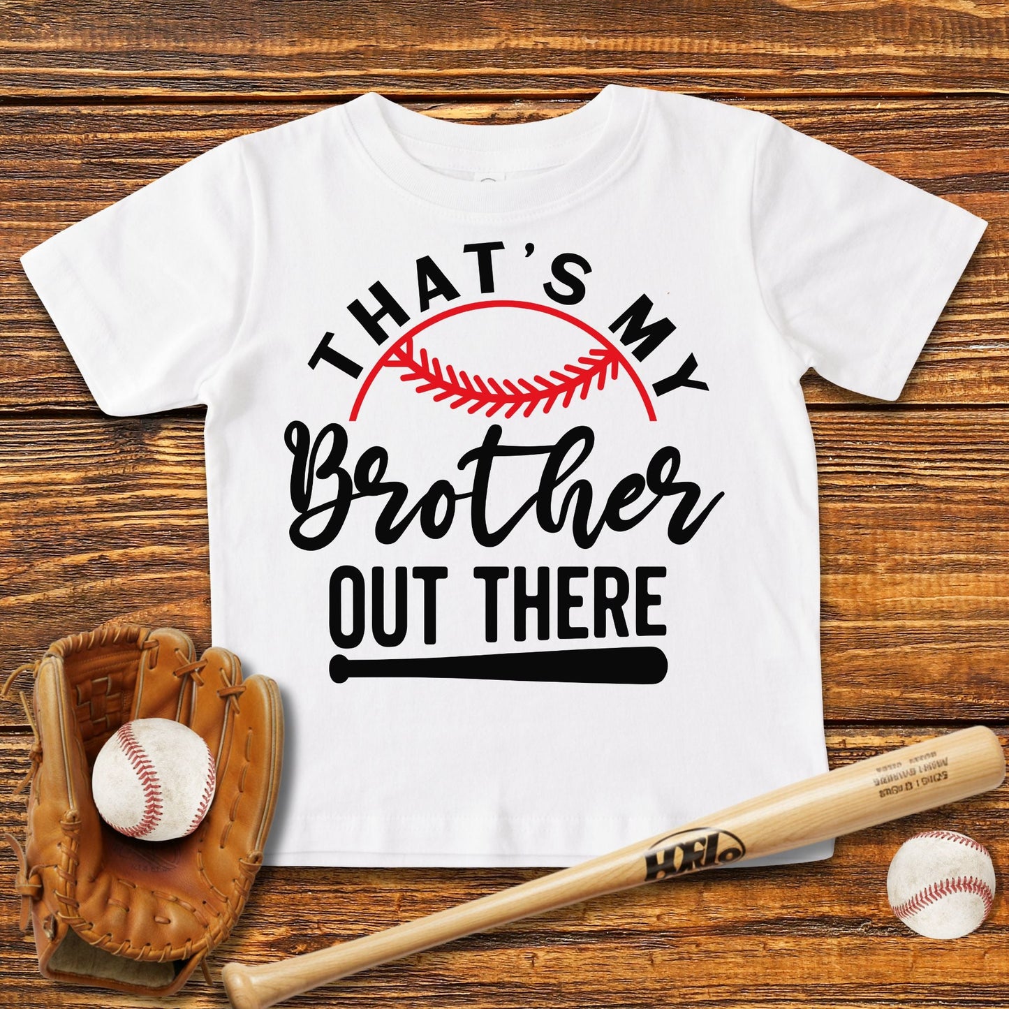That's My Brother Infant Baby Tee - HomeRun PrintsBaby T-Shirt