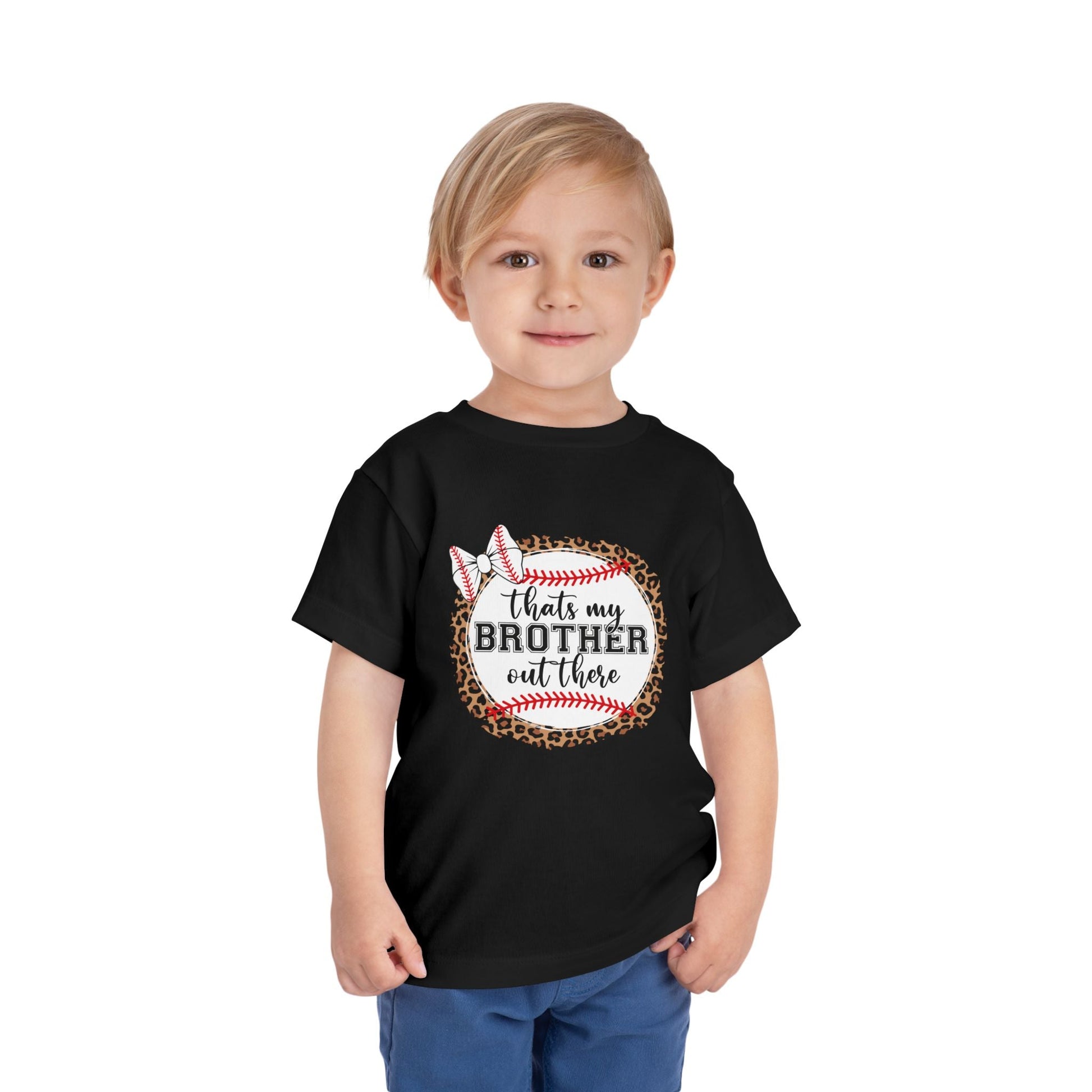 That's My Brother Out There Kids T-Shirt Toodler Tee - HomeRun PrintsKids clothes